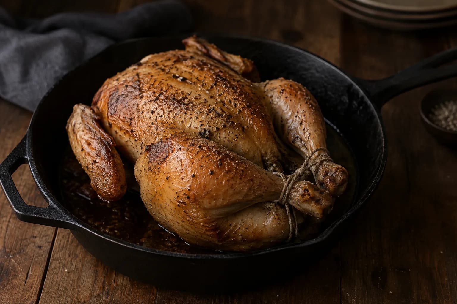 Whole chicken, smoked